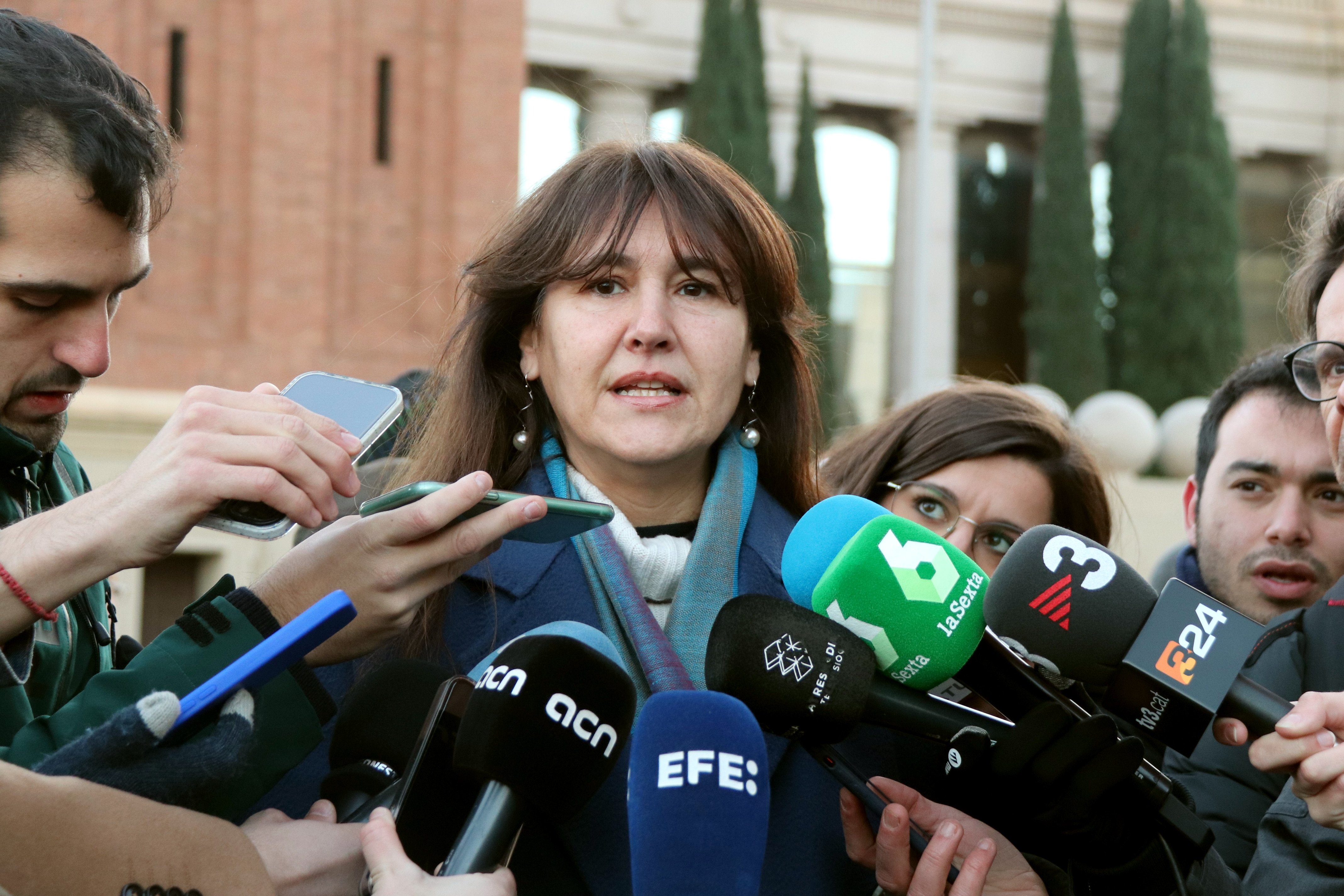 Laura Borràs, a Pedro Sánchez: "El procés acabará cuando seamos independientes"