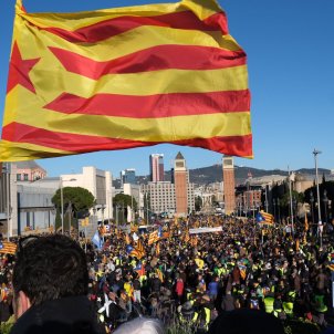 Ressò internacional de la protesta independentista de Barcelona