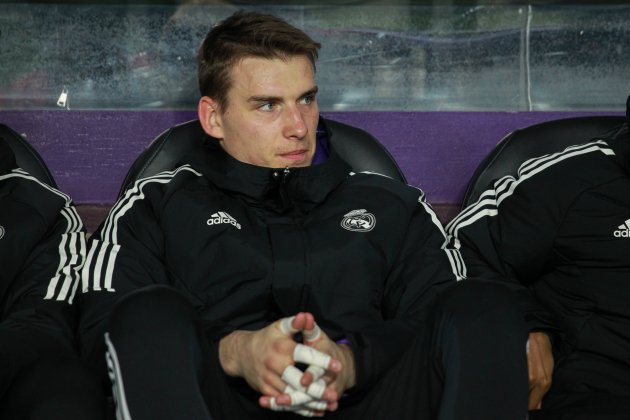 Andriy Lunin suplent Madrid / Foto: Europa Press