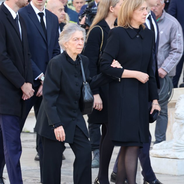 Cristina con Juan, Pablo, Miguel e Irene Urdangarin Atenas Europa Press