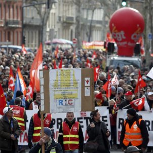 Primera jornada de huelga general en Francia contra la reforma de las pensiones