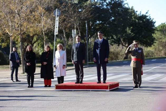 Emmnuel Macron y Pedro Sanchez, cumbre hispanofrancesa (1), foto: Montse Giralt Emmnuel Macron y Pedro Sanchez, cumbre hispanofrancesa (1), foto: Montse Giralt
