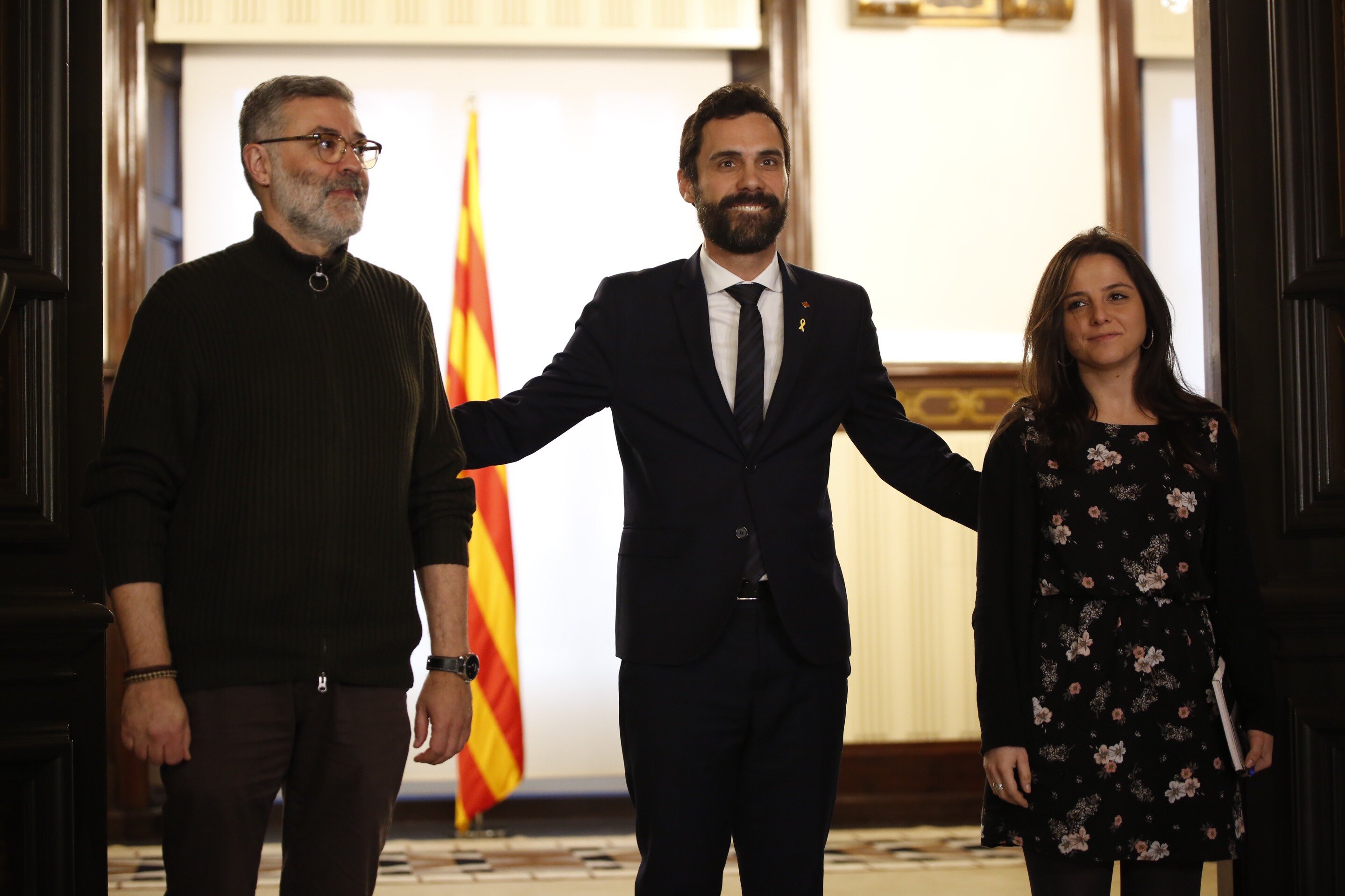 La CUP insta la Mesa a desobeir delegant el vot de Puigdemont i Comín
