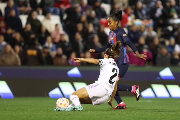 Geyse Ferreira Kenti Robles Barça femenino Real Madrid Supercopa / Foto: EFE Geyse Ferreira Kenti Robles Barça femenino Real Madrid Supercopa / Foto: EFE