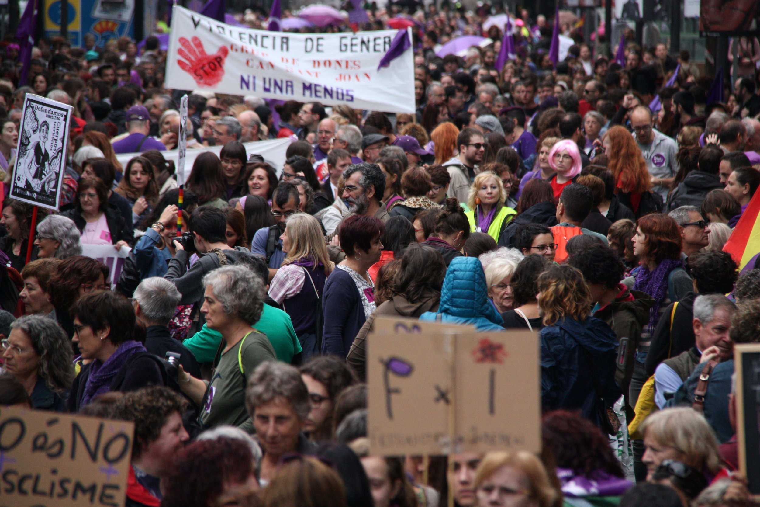 Los partidos, frente a la huelga del 8-M