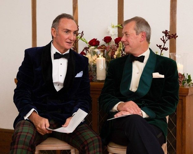 Lord Ivar Mountbatten y James Coyle