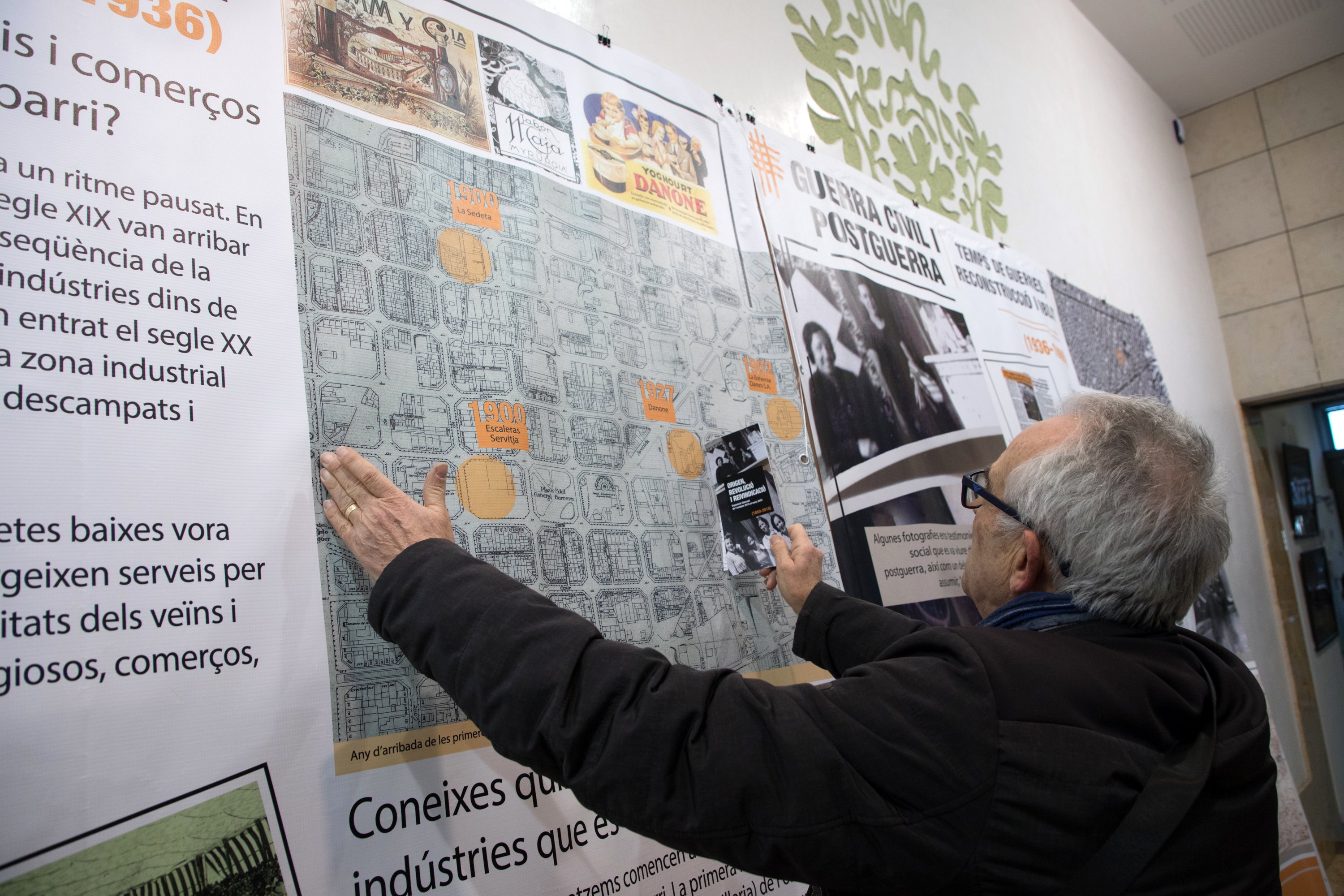 Memoria del Poblet, el barrio que fue engullido por la Sagrada Familia