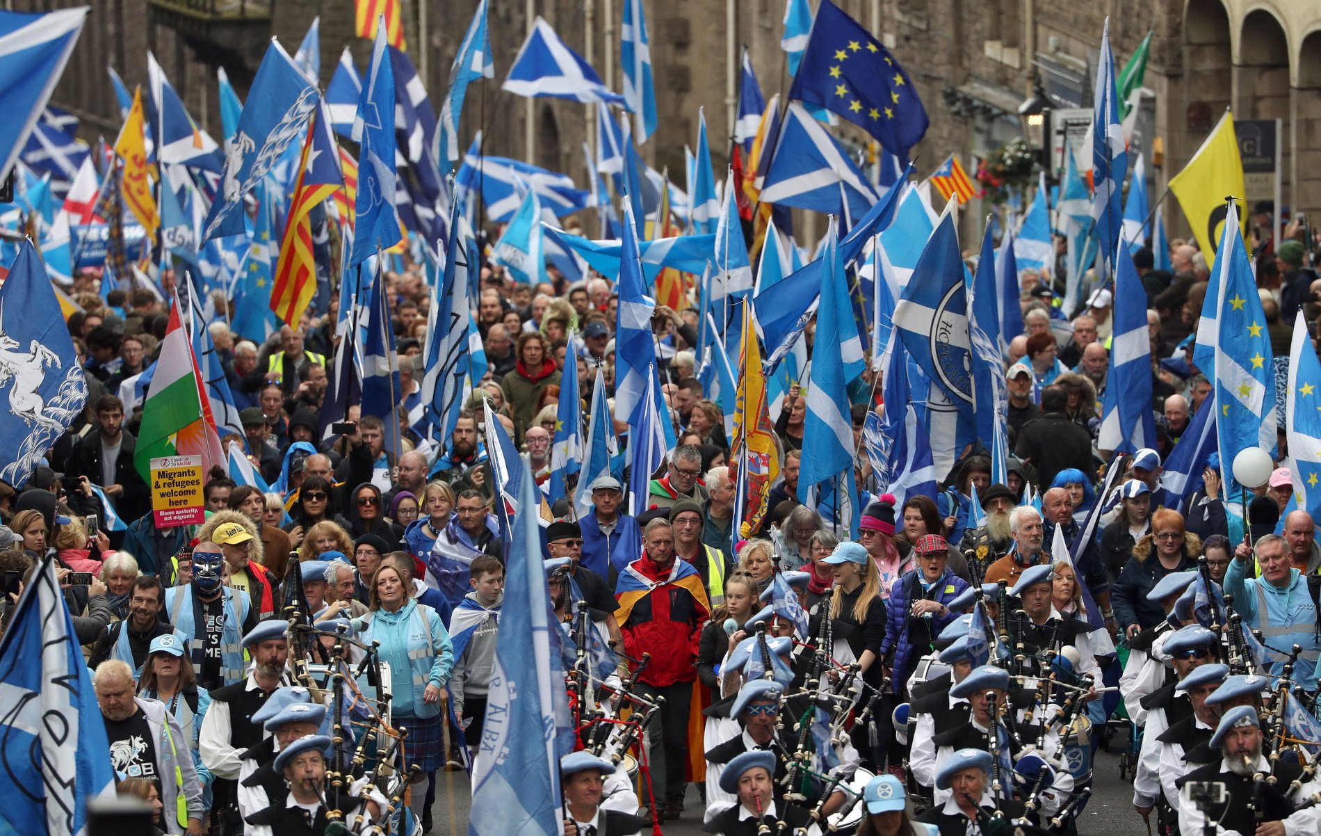 Manifestacio independentista escocia / Europa Press