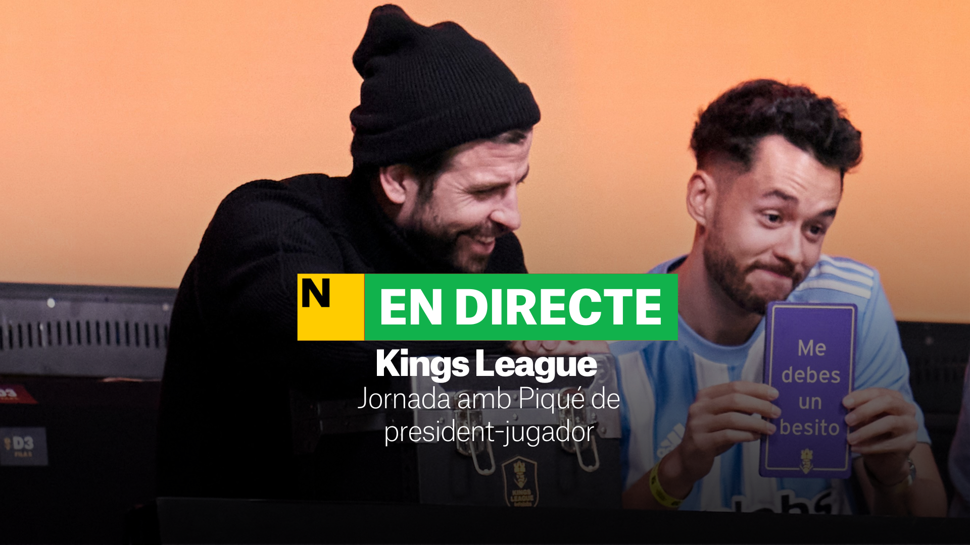 Kings League, Jornada 4 | DIRECTE: última oportunitat per veure Piqué