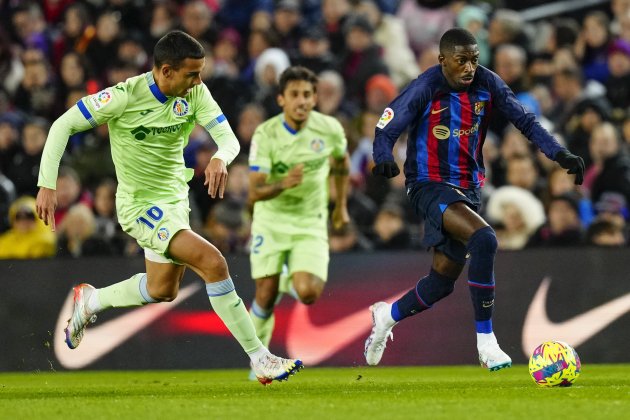 Dembélé FC Barcelona Getafe / Foto: EFE - Enric Fontcuberta