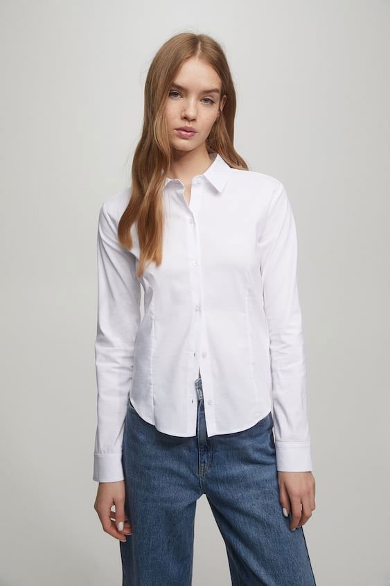Camisa blanca popelín1 Camisa blanca popelín1