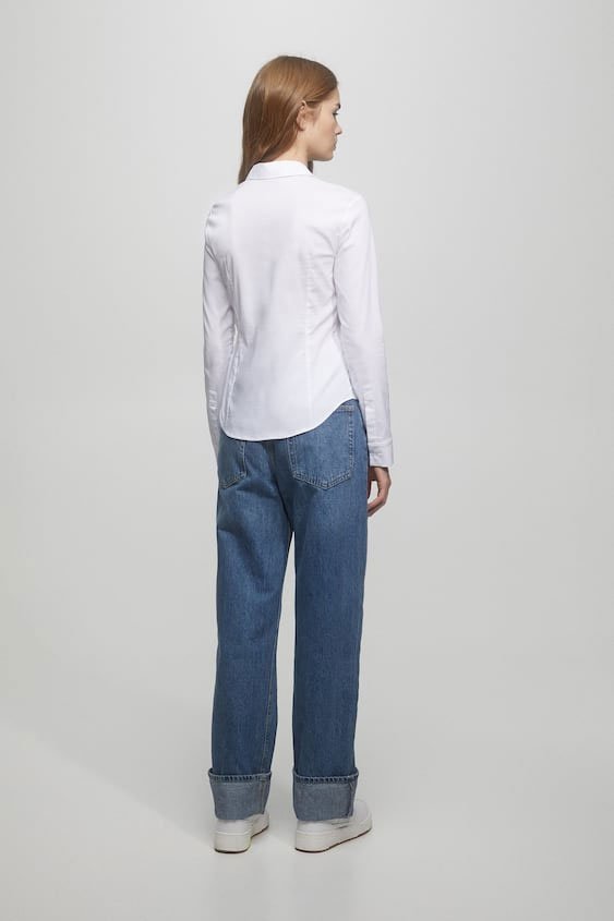 Camisa blanca popelín2 Camisa blanca popelín2