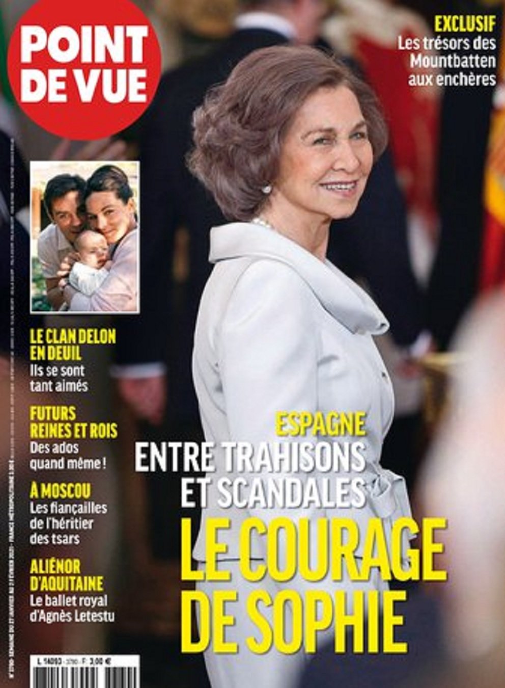Revista Point de Vue Portada Revista Point de Vue Portada