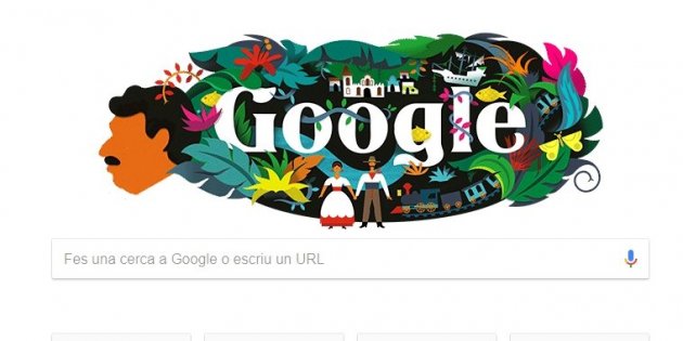 doodle garcia marquez