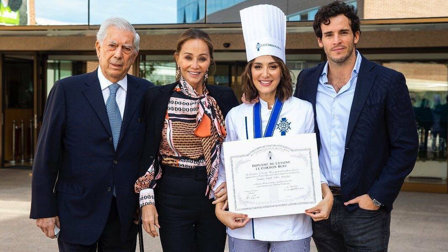 Tamara Falcó amb la família Tamara Falcó amb la família