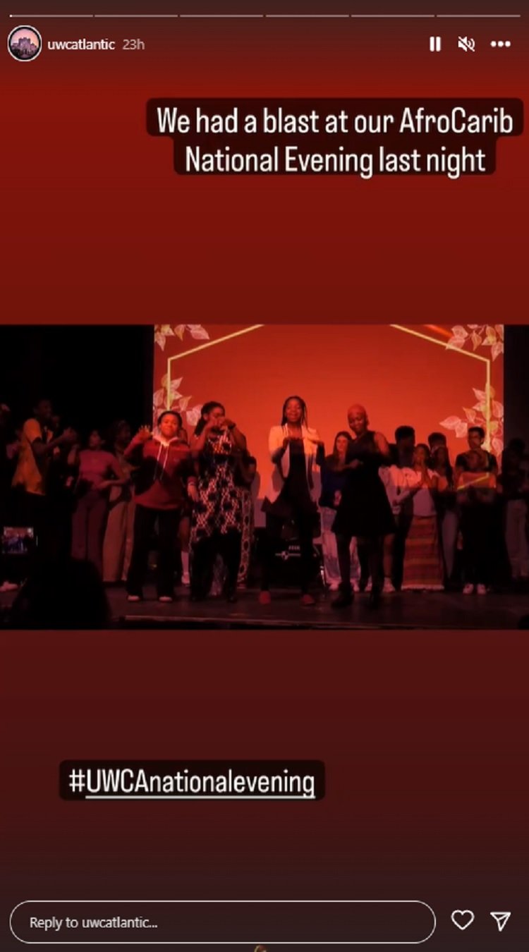 Festa afrocaribenya UWC Atlantic College IG stories Festa afrocaribenya UWC Atlantic College IG stories