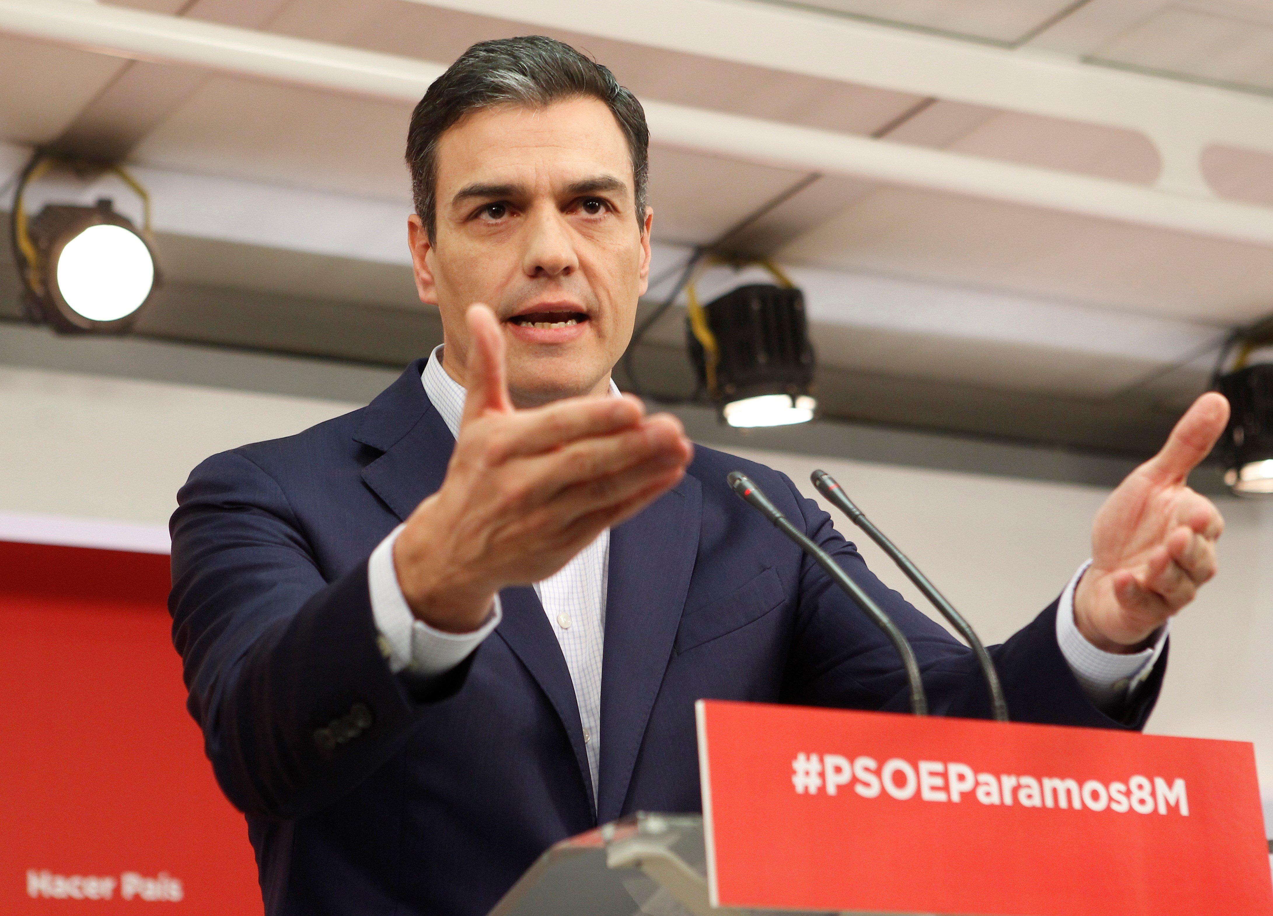 Pedro Sánchez justifica l'arrest de Puigdemont: "Ningú està per sobre la llei"