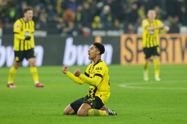 Jude Bellingham, celebrando un gol con el Borussia Dortmund / Foto: Europa Press