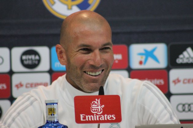Zinédine Zidane, en una roda de premsa / Foto: Europa Press