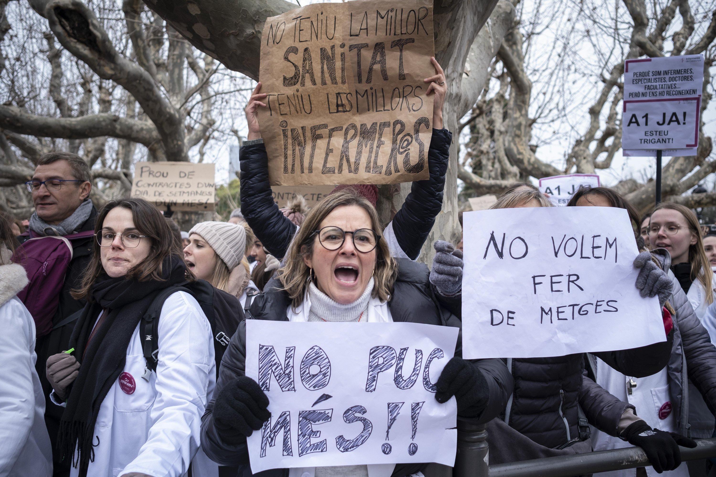 Salut contraataca: argumenta millores per a les infermeres, però reconeix el malestar