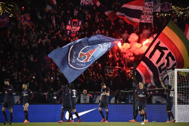 Afición ultras PSG Efe
