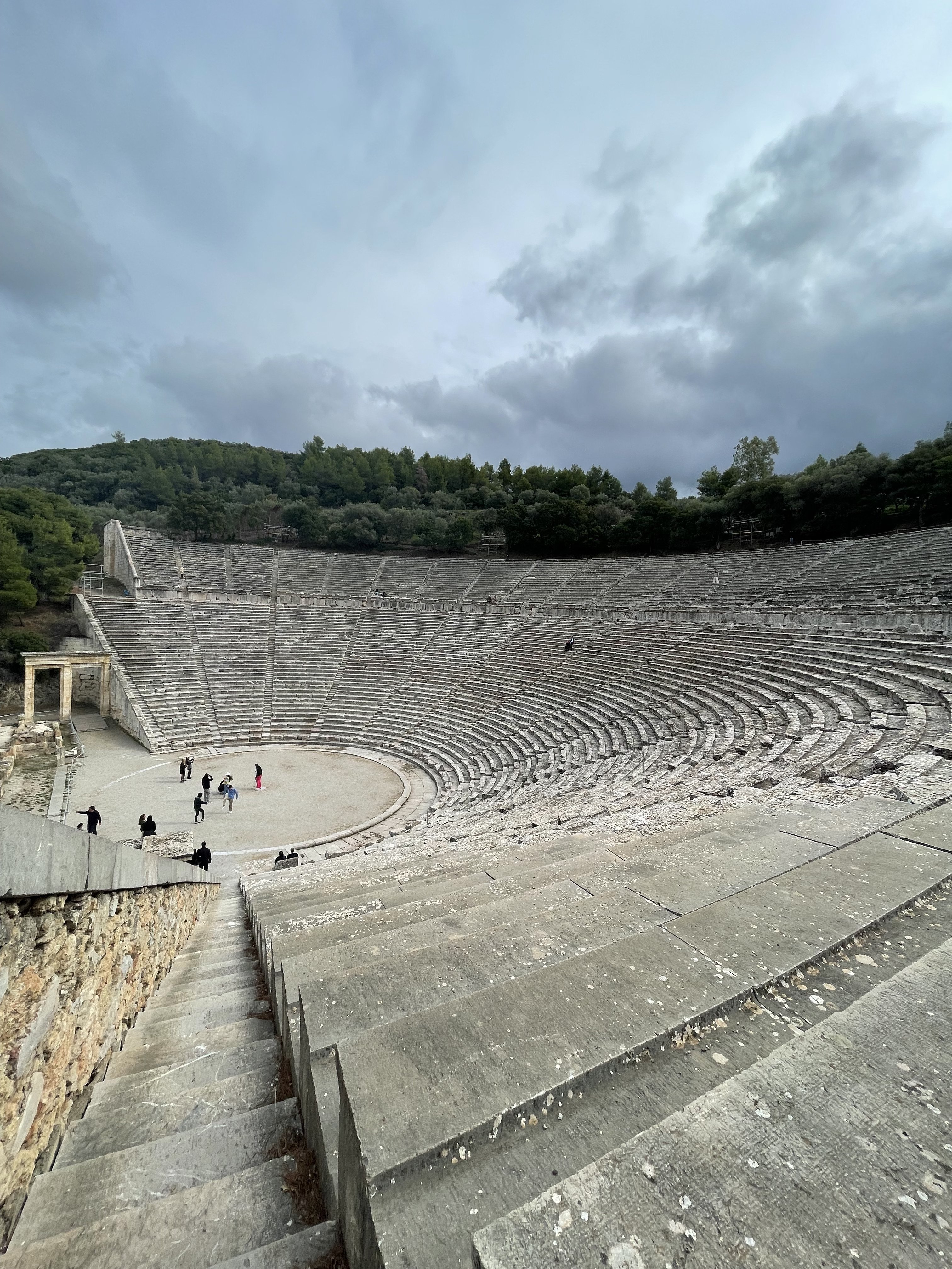 Teatro de Epidavros, en la zona este del Peloponeso