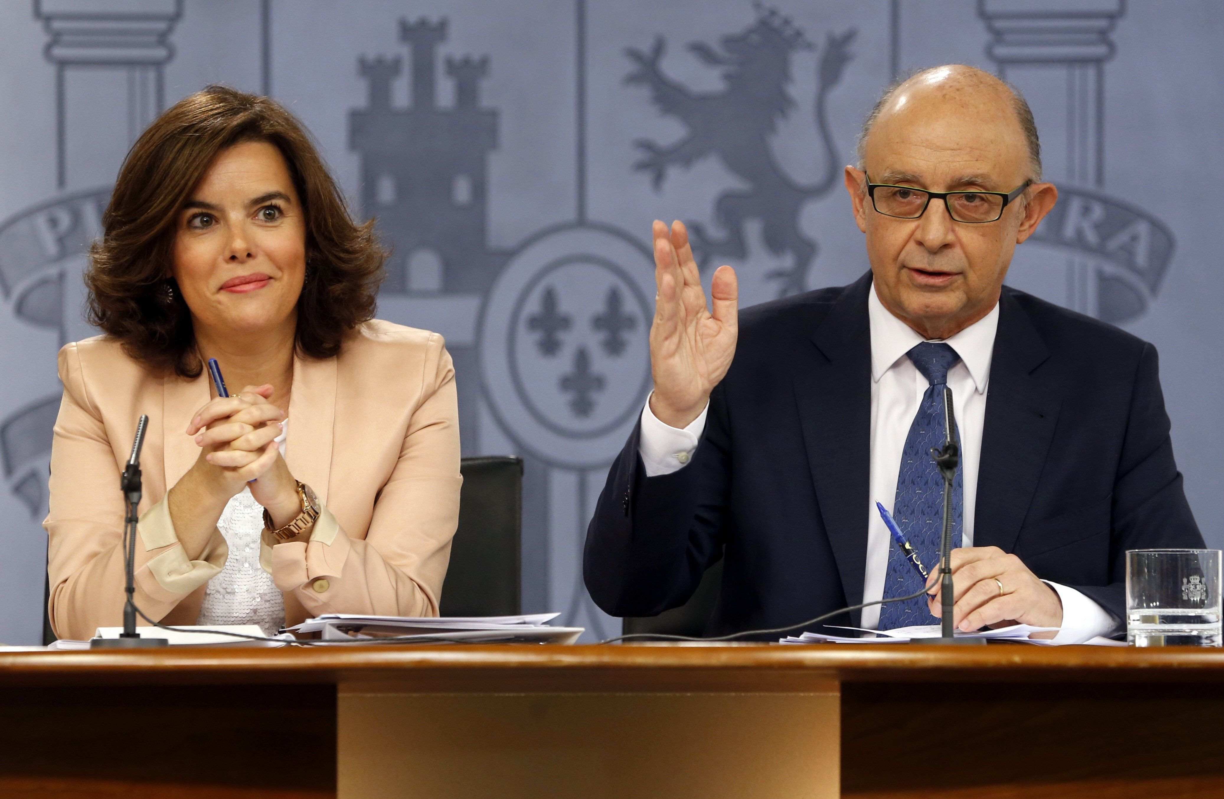 Montoro amenaza con corregir los nuevos presupuestos catalanes