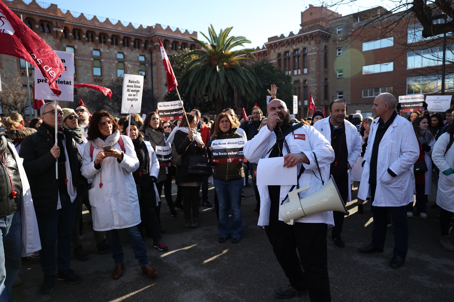 Huelga de médicos / Montse Giralt Huelga de médicos / Montse Giralt