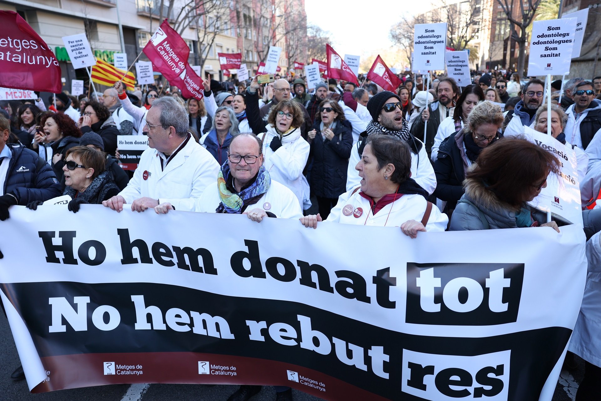 Huelga de médicos / Montse Giralt Huelga de médicos / Montse Giralt