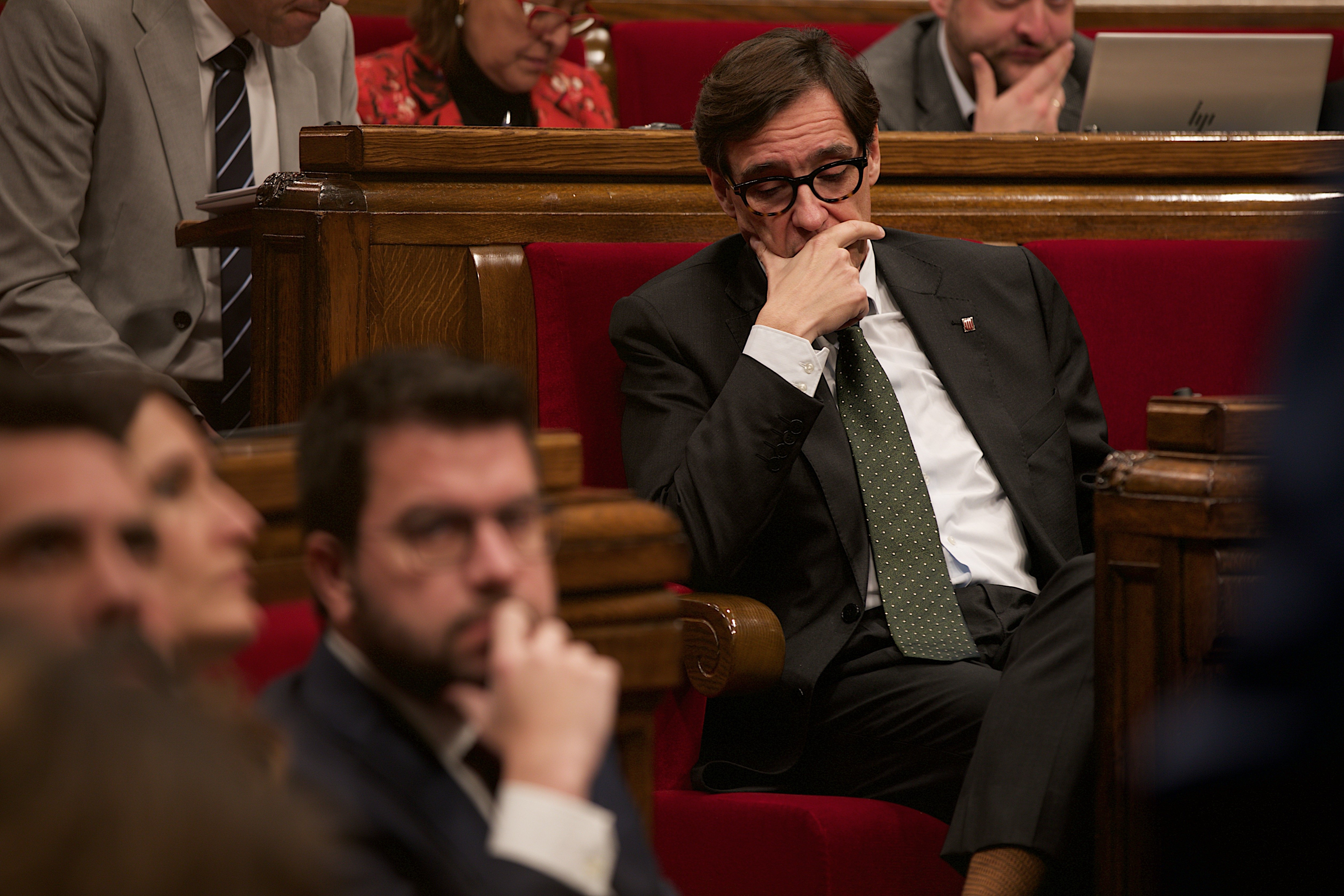 Pere Aragonès gives way to PSC over B-40 highway in bid to pass the Catalan budget