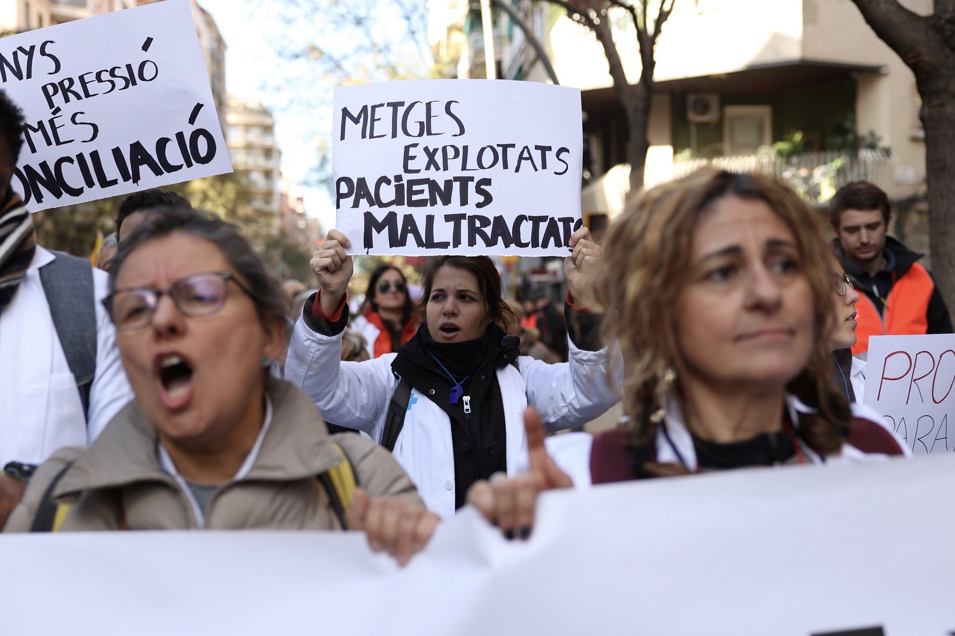 Huelga de médicos / Montse Giralt Huelga de médicos / Montse Giralt