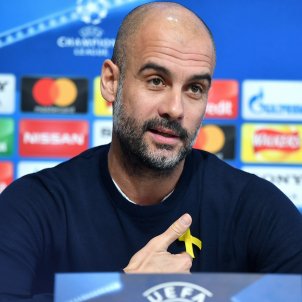 Pep Guardiola rdp Champions Manchester City Basilea   EFE