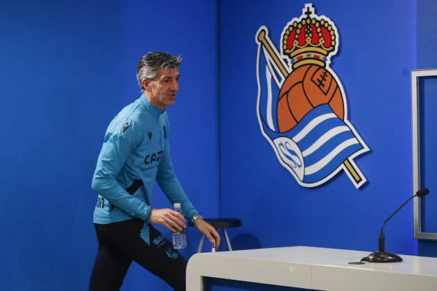 Imanol Alguacil entrenador Real Sociedad / Foto: EFE - Juan Herrero