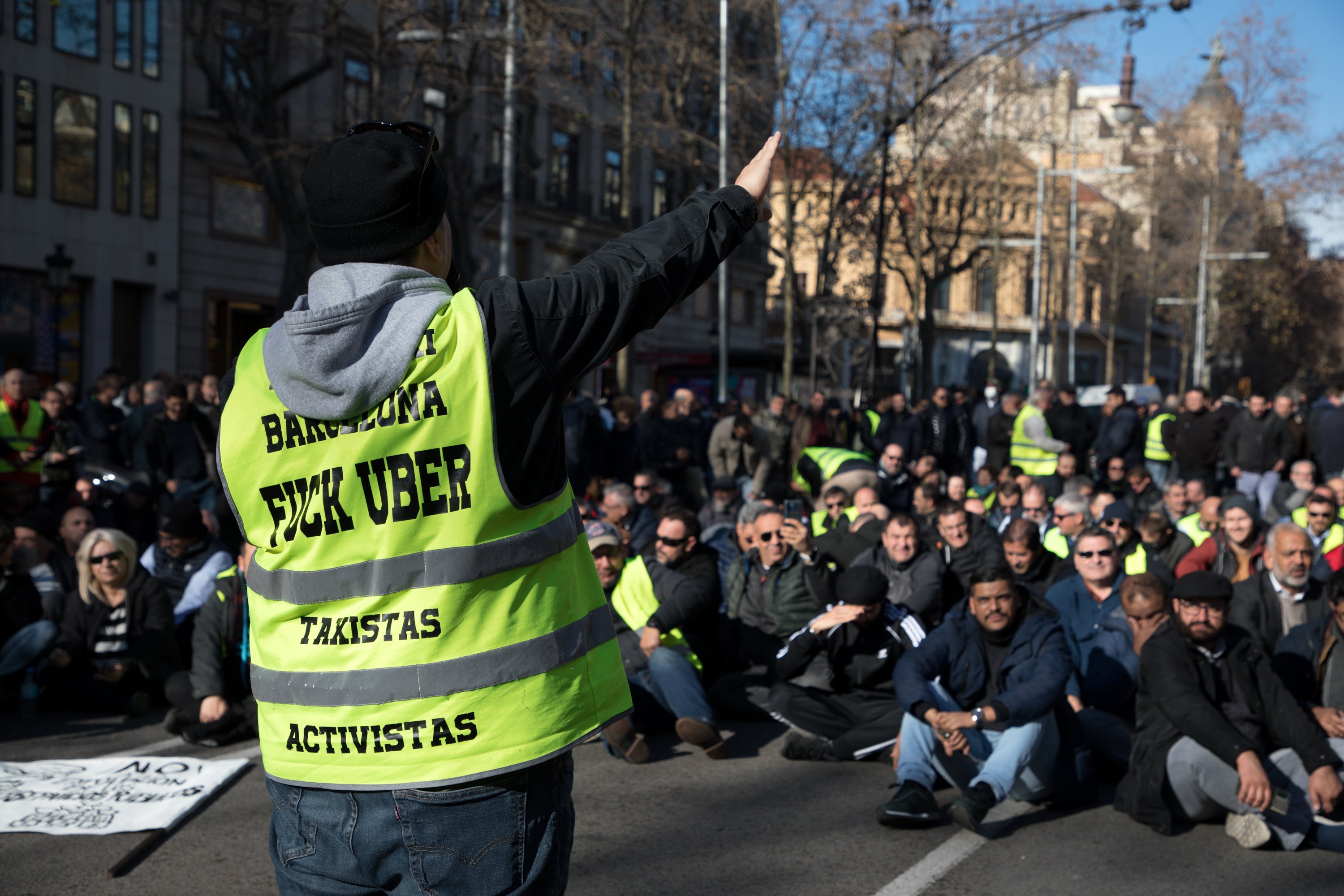 La huelga del taxi en el Mobile World Congress, pendiente de una asamblea este jueves