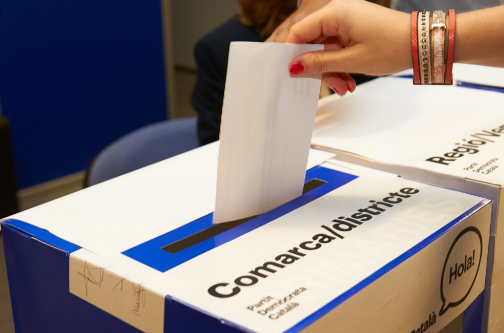 Las primarias del PDC calibran el dinamismo del partido en el territorio