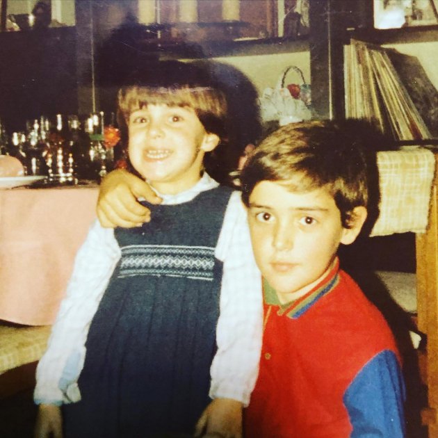 Risto Mejide de pequeño cono su hermana Julia Instagram Risto Mejide de pequeño cono su hermana Julia Instagram