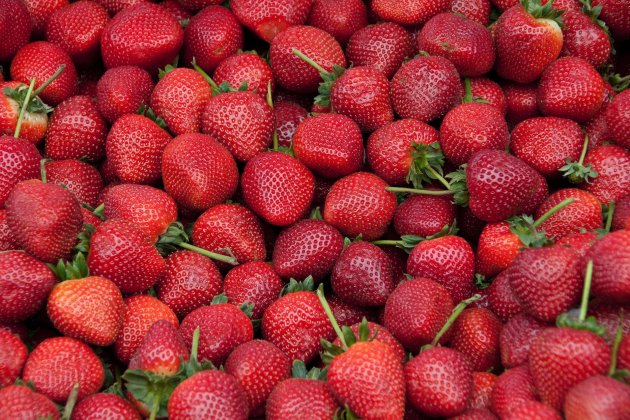 Fresas al natural