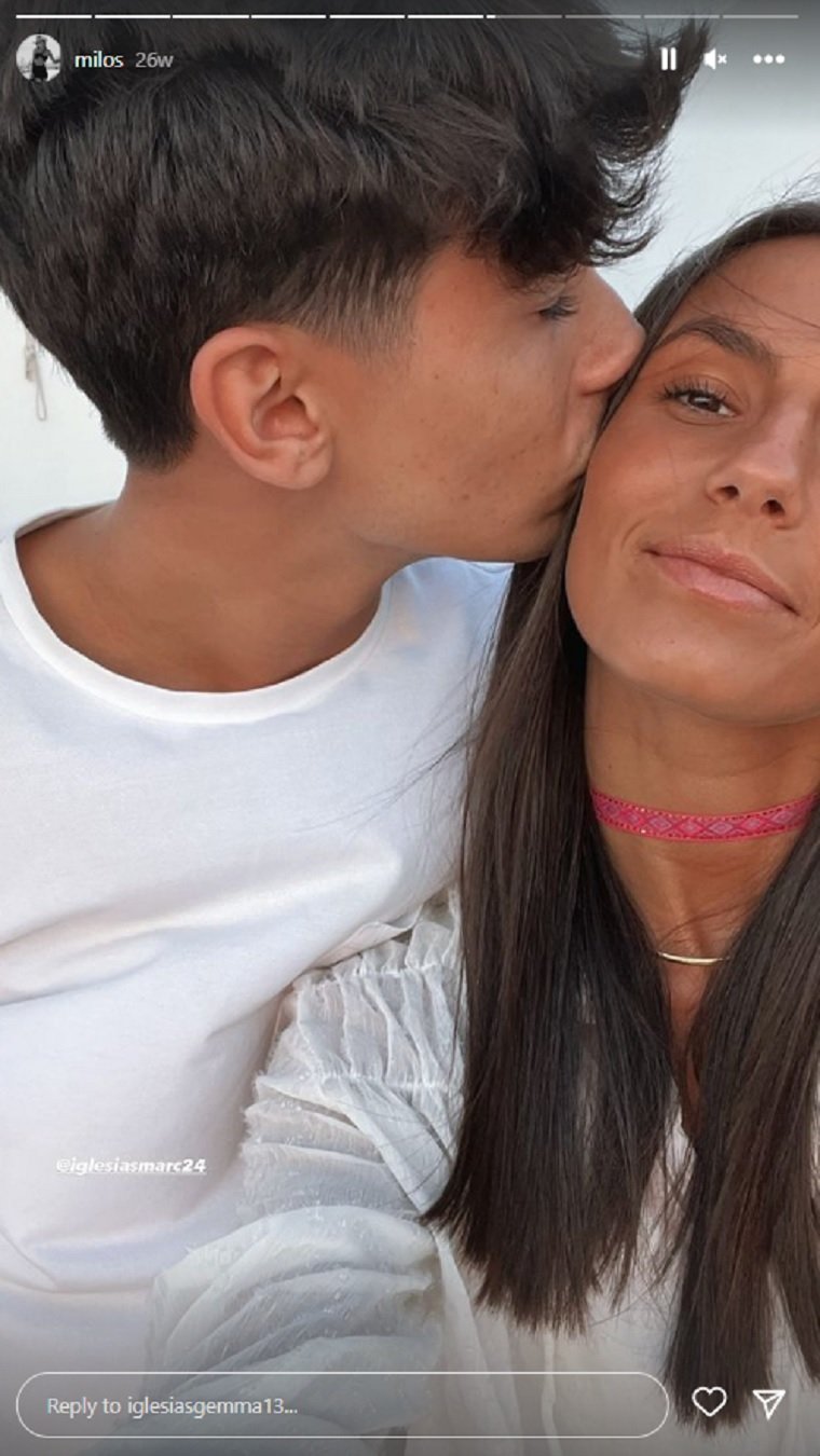 Gemma Iglesias y su hermano en Grecia   IG stories
