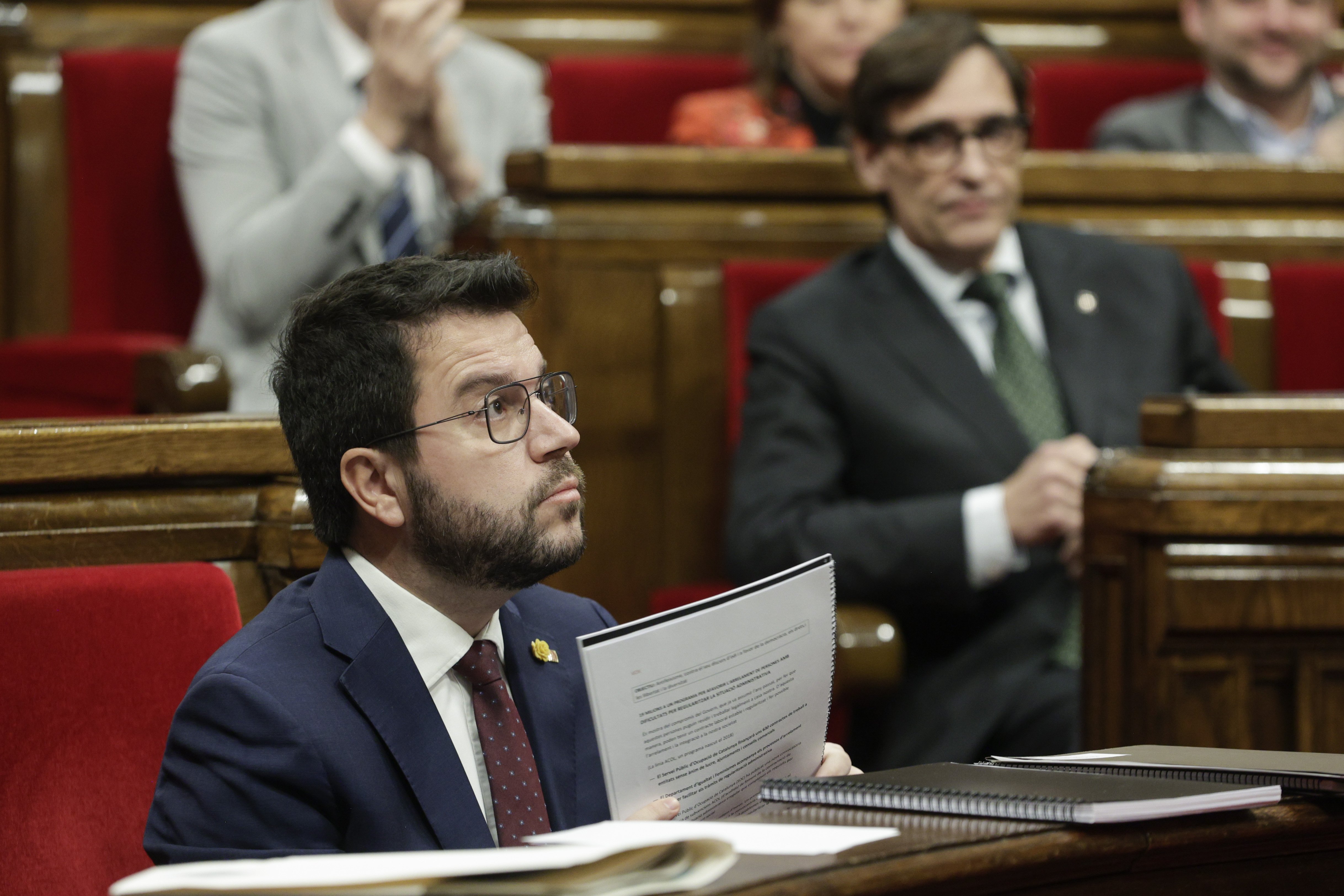 El Govern y el PSC se emplazan a cerrar "los últimos flecos" de los presupuestos este martes