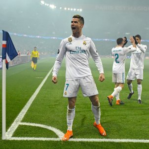 Cristiano Ronaldo gol Madrid PSG EFE Cristiano Ronaldo gol Madrid PSG EFE