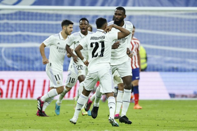 Rodrygo celebra gol Real Madrid / Foto: EFE