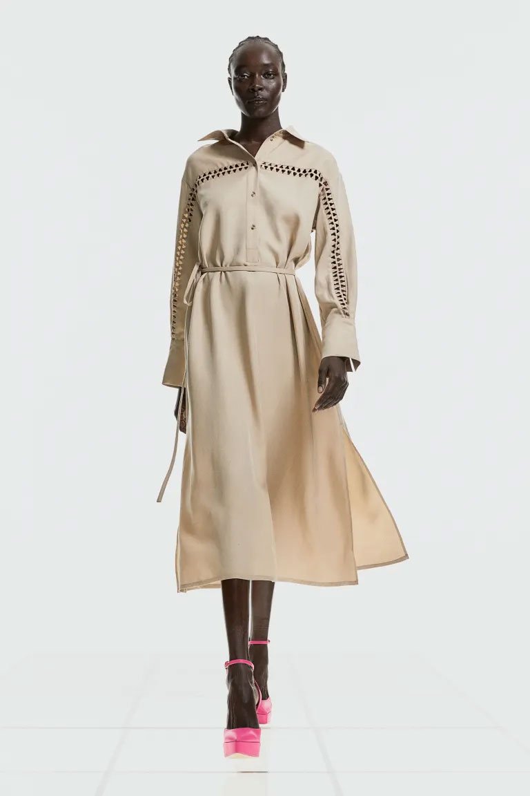 Vestit camiser amb rivet d'encaix|punta