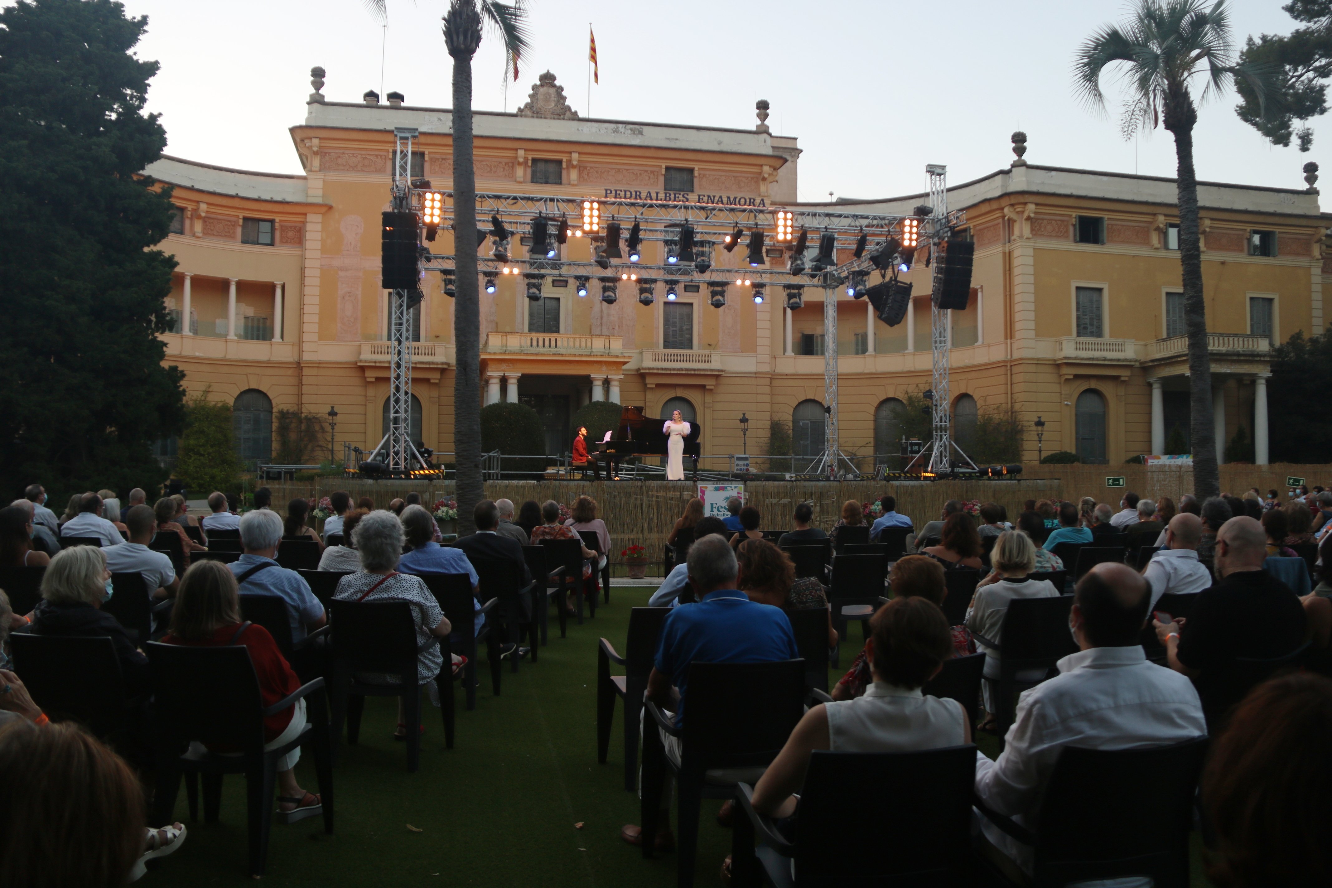 Sale a concurso el espacio del jardín del Palau de Pedralbes para hacer un festival