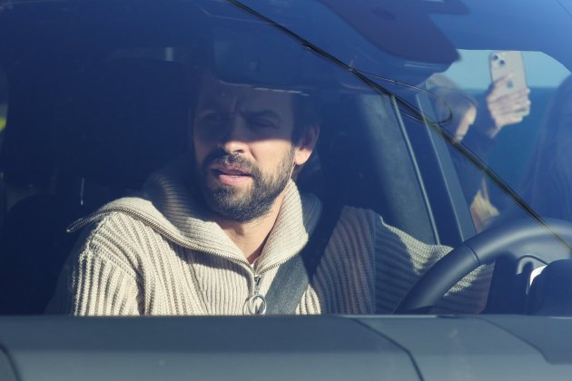 Gerard Piqué coche GTRES Gerard Piqué coche GTRES