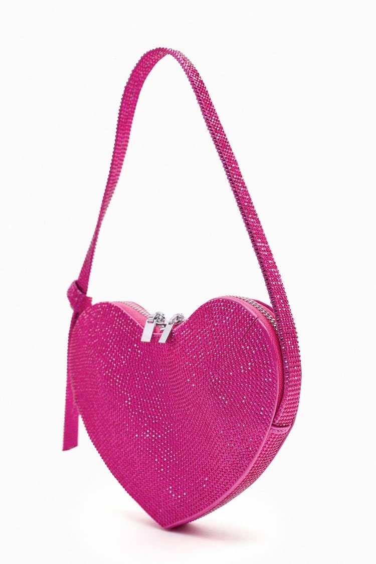 Bolso de hombro en forma de corazón Bolso de hombro en forma de corazón