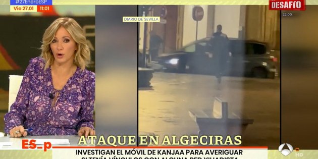 Susanna Griso ataque Algeciras Antena 3