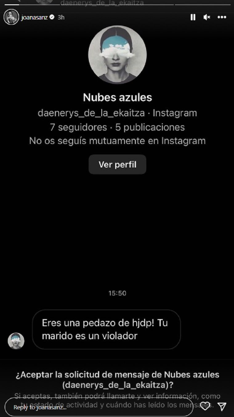 Joana Sanz IG stories (1)