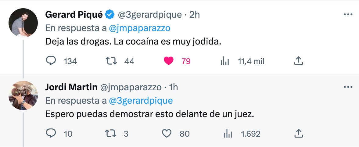 Piqué cocaína JOrdi Martín Twitter Piqué cocaína JOrdi Martín Twitter