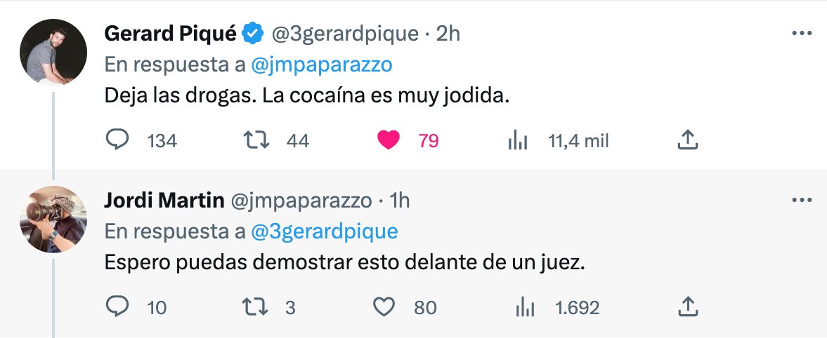 Piqué cocaína JOrdi Martín Twitter