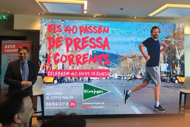 Presentación Carrera El Corte Inglés 2018 Bernat Aguilar